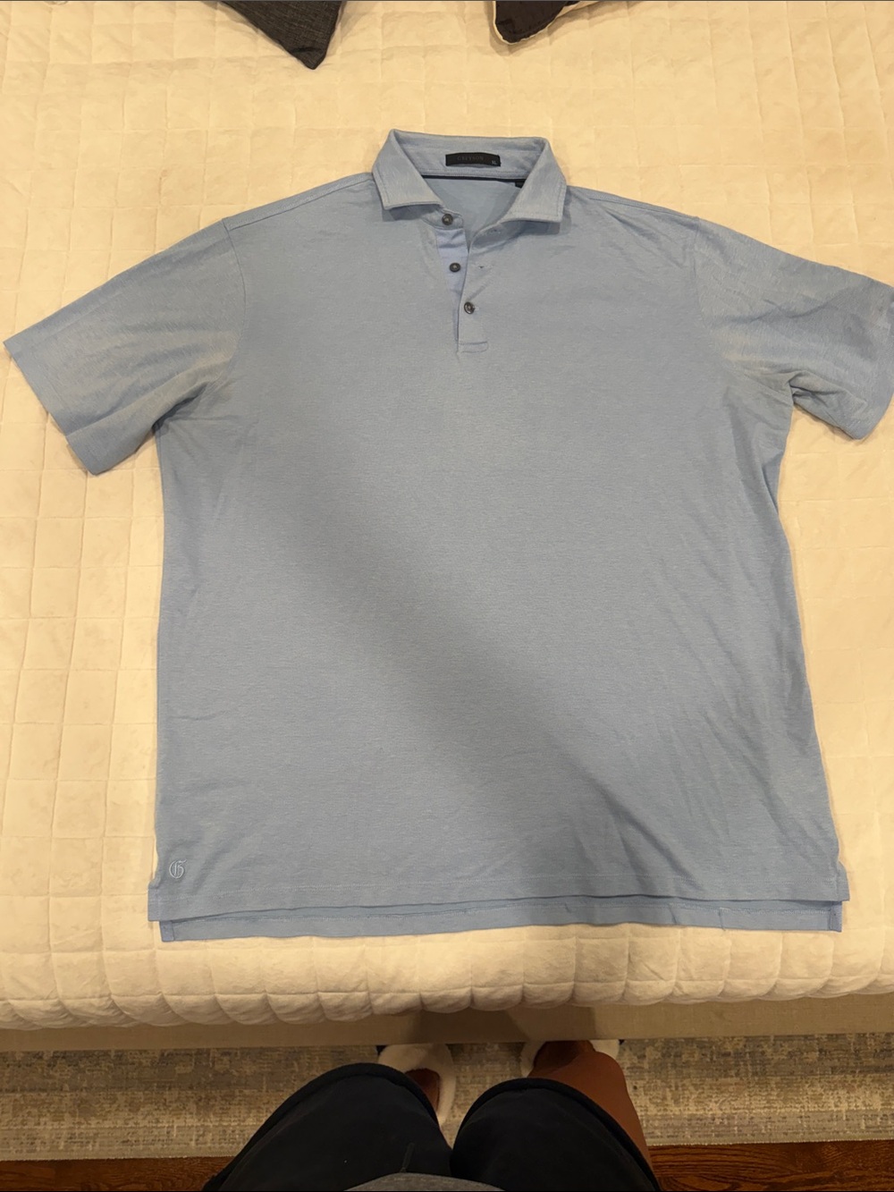 Greyson Men's Light Blue Polo Shirt